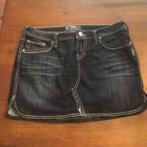Silver Jeans denim skirt